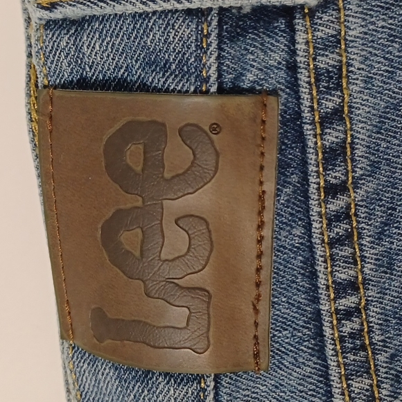 NWT Lee Men's Regular Fit Straight Leg Medium Stonewash Blue Denim Jeans - Picture 10 of 16